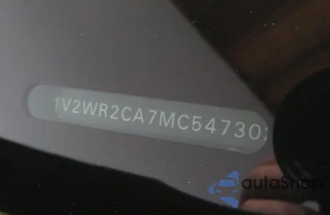 2021 Volkswagen Atlas Se из США, поврежденный, VIN 1V2WR2CA7MC547303